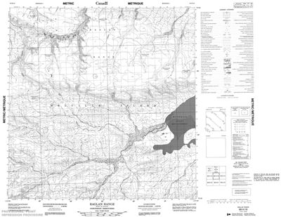 088H16 - RAGLAN RANGE - Topographic Map