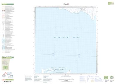 089A11 - CAPE SCOTT - Topographic Map