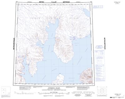 089B - INTREPID INLET - Topographic Map