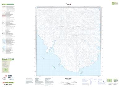 089B07 - WILKIE POINT - Topographic Map