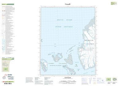 089E07 - CAPE MACKAY - Topographic Map