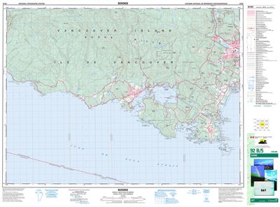 092B05 - SOOKE - Topographic Map