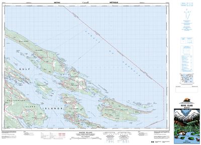 092B14 - MAYNE ISLAND - Topographic Map
