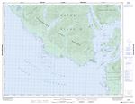 092E10 - NOOTKA - Topographic Map