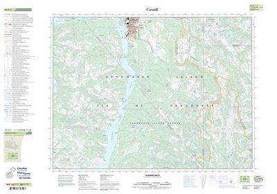 092F02 - ALBERNI INLET - Topographic Map