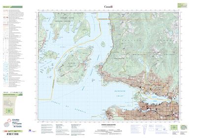 092G06 - NORTH VANCOUVER - Topographic Map