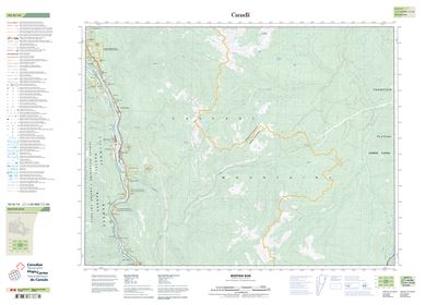 092H14 - BOSTON BAR - Topographic Map