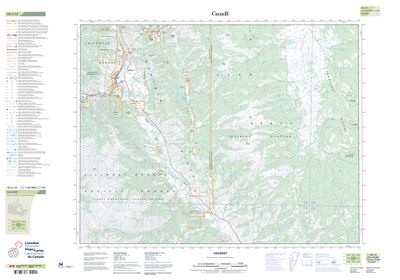 092I12 - LILLOOET - Topographic Map