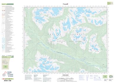 092J11 - NORTH CREEK - Topographic Map