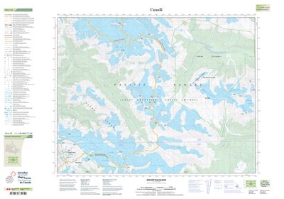 092J12 - MOUNT DALGLEISH - Topographic Map