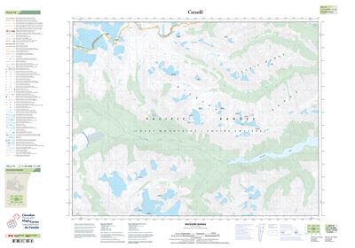092J14 - DICKSON RANGE - Topographic Map