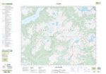 092K08 - LITTLE TOBA RIVER - Topographic Map