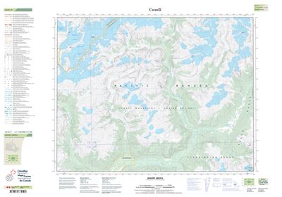 092K09 - MOUNT ARGYLL - Topographic Map