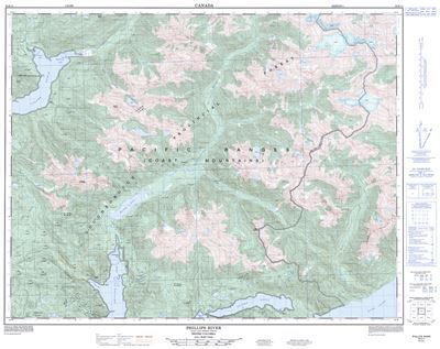 092K11 - PHILLIPS RIVER - Topographic Map