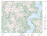 092K13 - KNIGHT INLET - Topographic Map