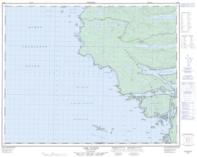 092M04 - CAPE CAUTION - Topographic Map