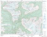 092N07 - MOUNT QUEEN BESS - Topographic Map