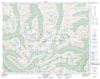 092N11 - SIVA GLACIER - Topographic Map