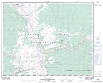 092O09 - DOG CREEK - Topographic Map