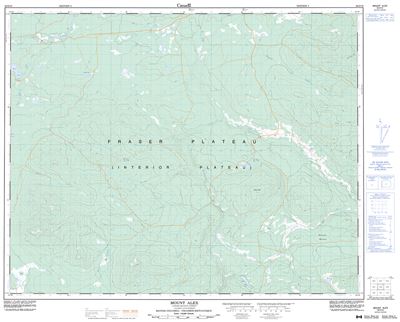 092O10 - MOUNT ALEX - Topographic Map