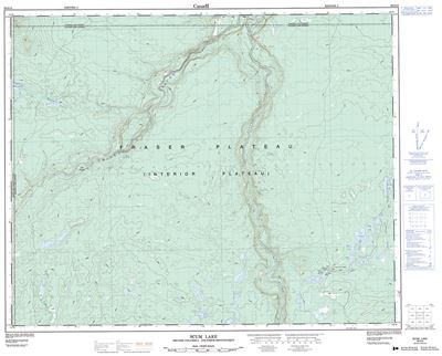 092O13 - SCUM LAKE - Topographic Map