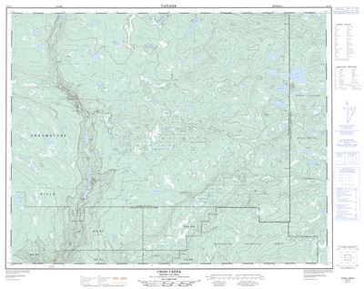 092P02 - CRISS CREEK - Topographic Map