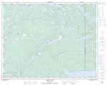 092P07 - BRIDGE LAKE - Topographic Map