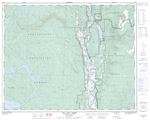 092P08 - CHU CHUA CREEK - Topographic Map