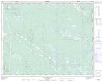 092P12 - GUSTAFSEN LAKE - Topographic Map