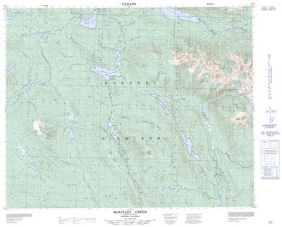 093A02 - MCKINLEY CREEK - Topographic Map