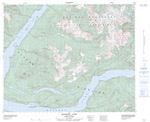 093A10 - QUESNEL LAKE - Topographic Map