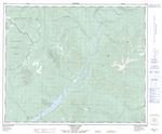 093A14 - CARIBOO LAKE - Topographic Map