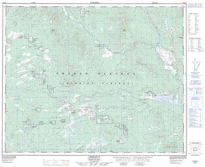 093C08 - CHEZACUT - Topographic Map