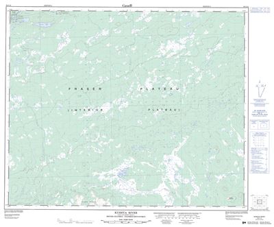 093C15 - KUSHYA RIVER - Topographic Map