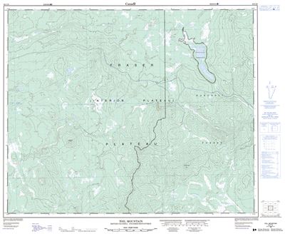 093C16 - TOIL MOUNTAIN - Topographic Map