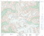 093D01 - JACOBSEN GLACIER - Topographic Map