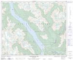 093D02 - SOUTH BENTINCK ARM - Topographic Map