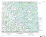 093E - WHITESAIL LAKE - Topographic Map