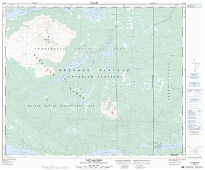 093E08 - TLUTLIAS CREEK - Topographic Map