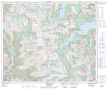 093E12 - TAHTSA PEAK - Topographic Map