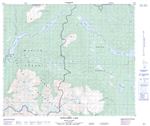 093E14 - NEWCOMBE LAKE - Topographic Map