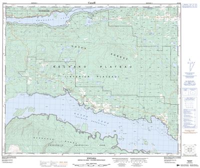 093E16 - WISTARIA - Topographic Map