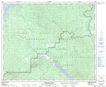 093F07 - CHEDAKUZ CREEK - Topographic Map