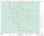 093F08 - EUCHINIKO RIVER - Topographic Map