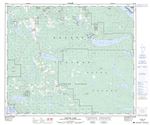 093F13 - TAKYSIE LAKE - Topographic Map