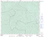 093G09 - PITONEY LAKE - Topographic Map