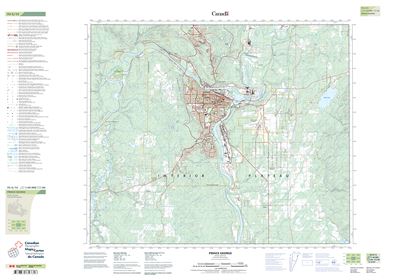 093G15 - PRINCE GEORGE - Topographic Map