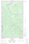 093G16E - WANSA CREEK - Topographic Map