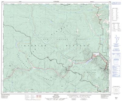 093H04 - WELLS - Topographic Map