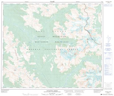 093I02 - OVINGTON CREEK - Topographic Map